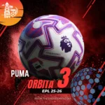 Premier League 25/26 PUMA Orbita Match Ball, Made in Sialkot, Official size 5