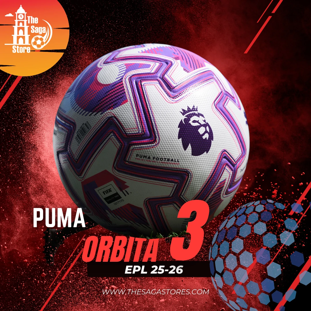 1-3.webp Premier League 25/26 PUMA Orbita Match Ball, Made in Sialkot, Official size 5 - Image 1
