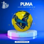 PUMA Premier League Temporada 24/25 Football (Yellow Edition), Made in Sialkot, Official size 5