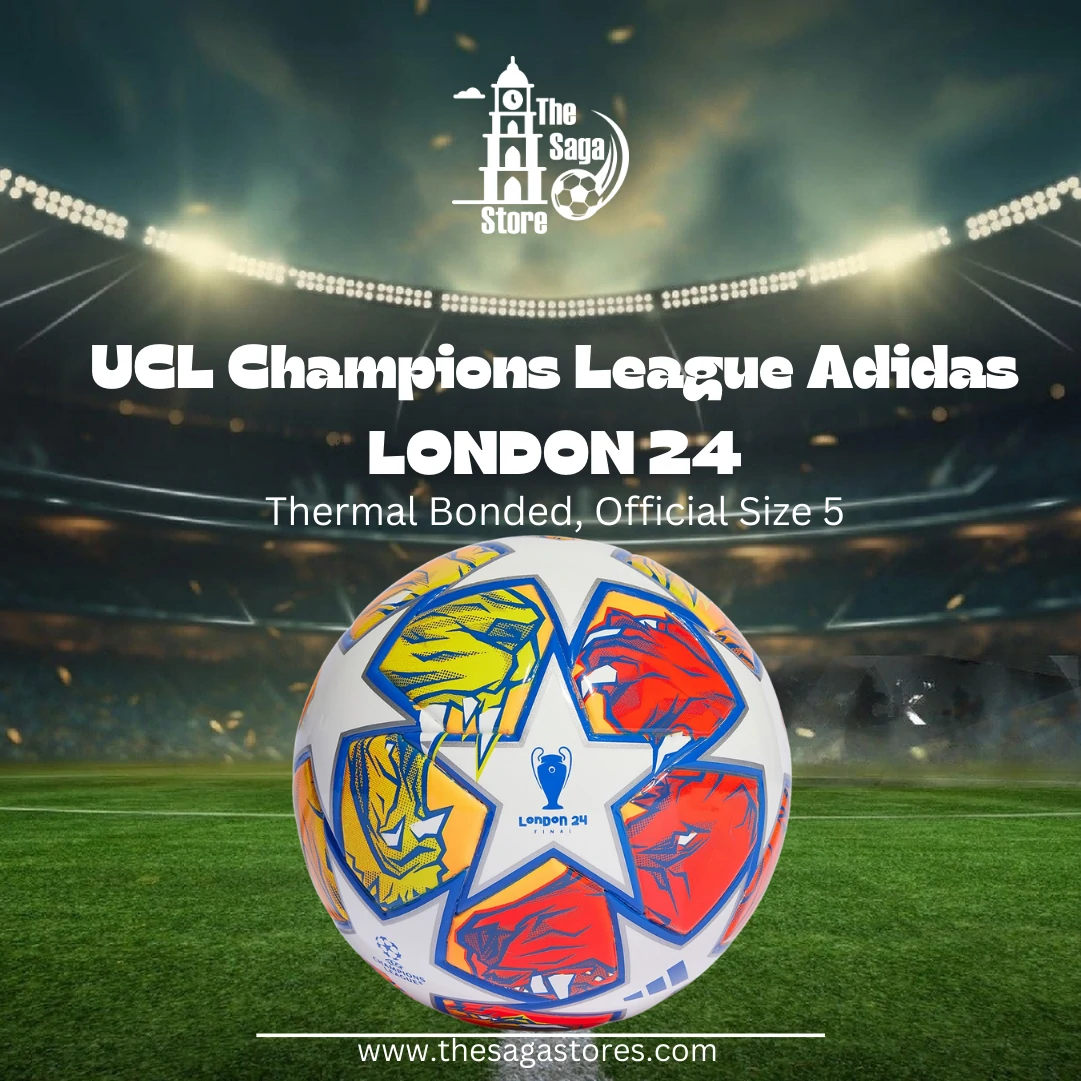 12.webp UCL Champions League Adidas Football London 24, Thermal Bonded, Size 5 - Image 1