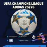 UEFA Champions League Ball 2025/26 Blue Bull, Thermal Bonded, Official Size 5 | Made in Sialkot