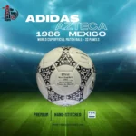 Adidas Azteca Mexico – 1986 FIFA World Cup Legendary Football, Made in Sialkot | Size 5 - Image 2