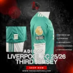 Adidas Liverpool FC 2025/26 Third Jersey – Sea Green Edition 💚⚽ - Image 2