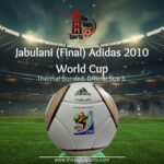 Jabulani Final (GOLD) Adidas 2010 World Cup Football, Thermal Bonded, Official Size 5