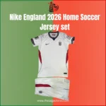 ⚽England 2026 Home Football Jersey Set – White Three Lions Kit | Jersey & Shorts | Premium Edition