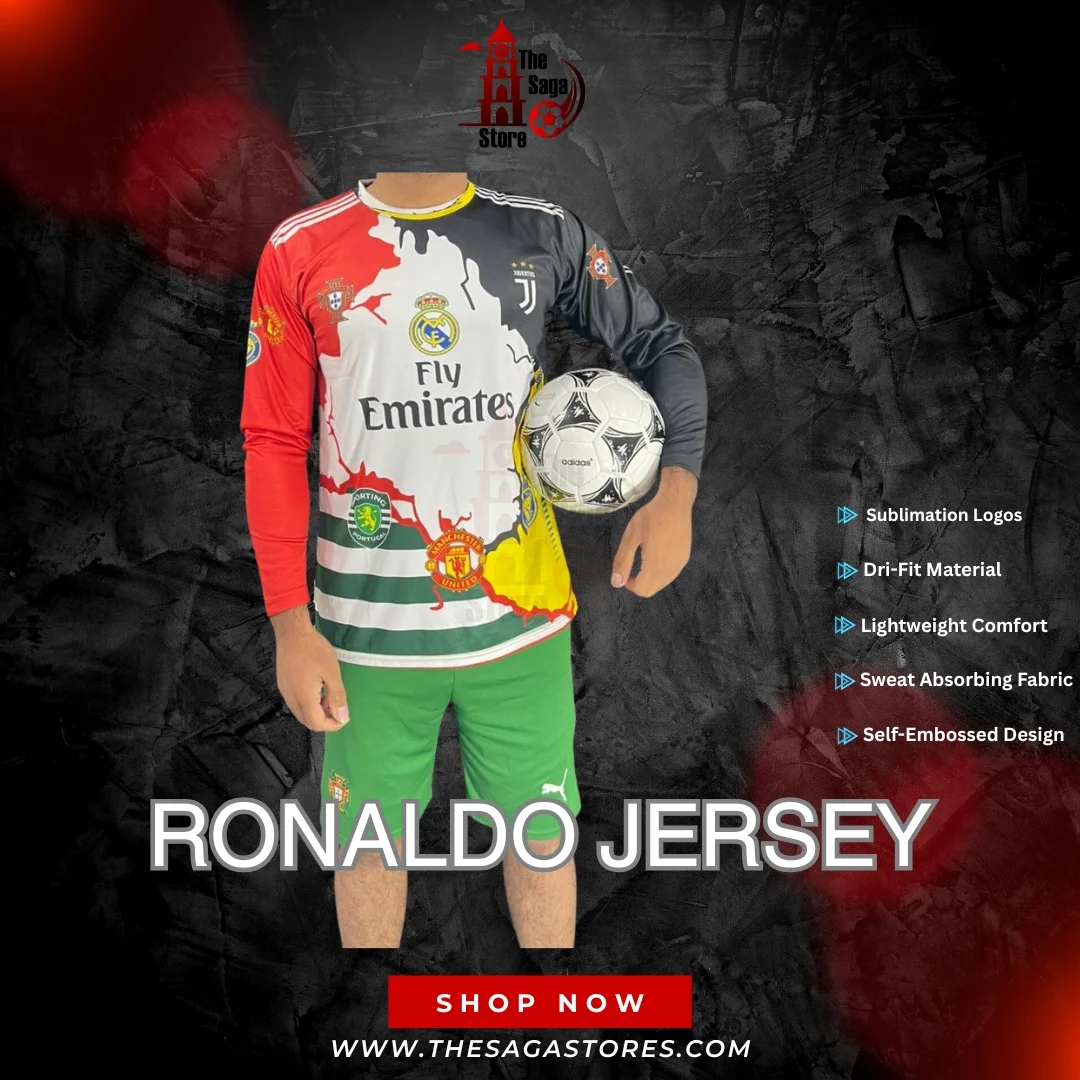 17-1.webp Cristiano Ronaldo All Clubs Printed Jersey (CR7 Edition) ๐๐ - Image 1