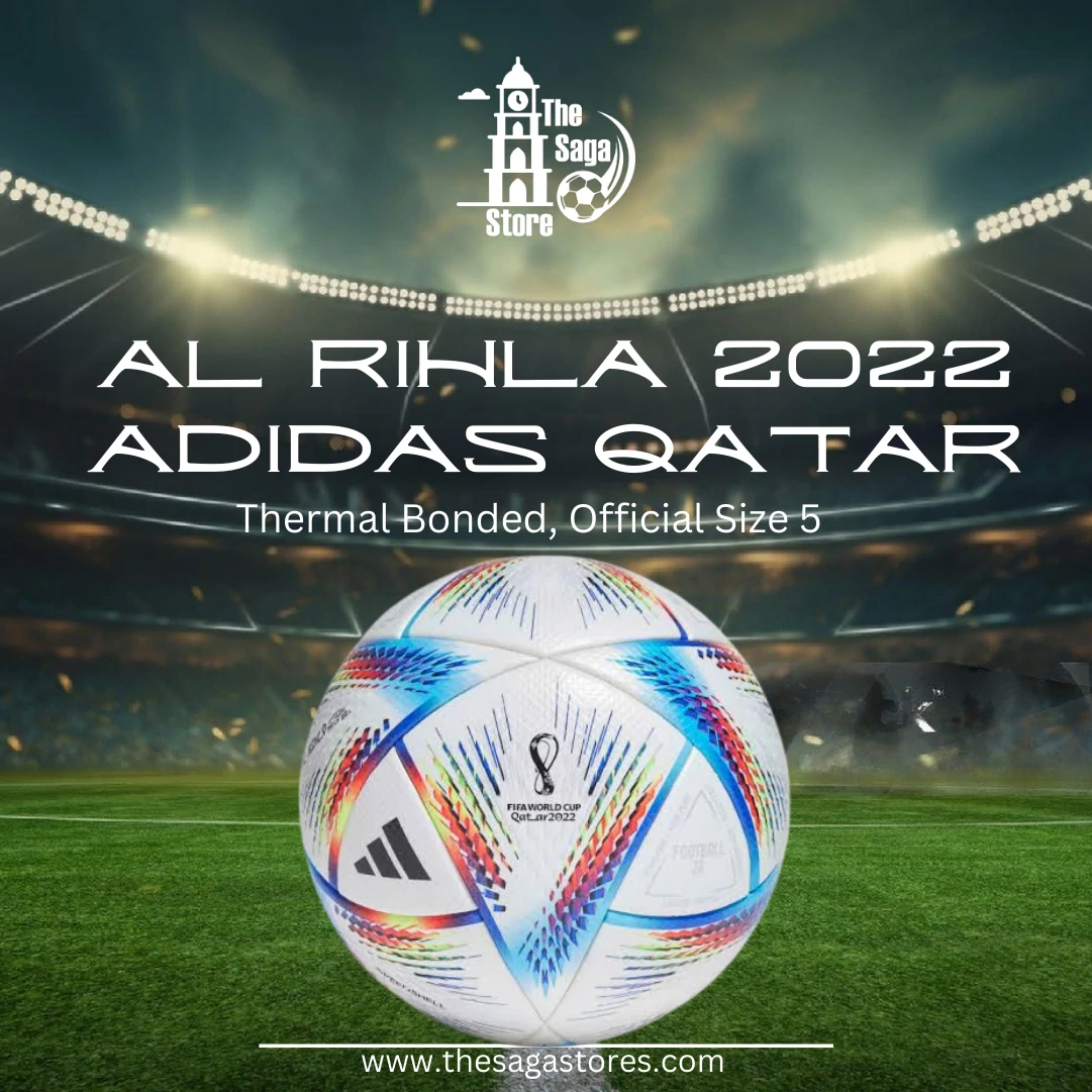 17.webp Al Rihla FIFA World Cup 2022 Qatar Football, Thermal Bonded, Official Size 5 - Image 1