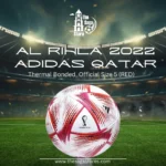 Al Rihla FIFA World Cup 2022 Qatar Football (RED) Thermal Bonded, Official Size 5