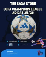 UEFA Champions League Ball 2025/26 Blue Bull, Thermal Bonded, Official Size 5 | Made in Sialkot - Image 2