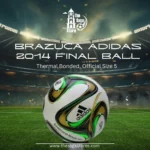 Brazuca (Final) Adidas FIFA 2014 World Cup Football, Thermal Bonded, Official Size 5