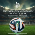 Brazuca Adidas FIFA 2014 World Cup Football, Thermal Bonded, Official Size 5