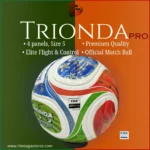 Trionda 2026 4-Panel Match Football – Premium Thermal Bonded | Official Size 5 | Professional Match Ball, Made in Sialkot - Image 4