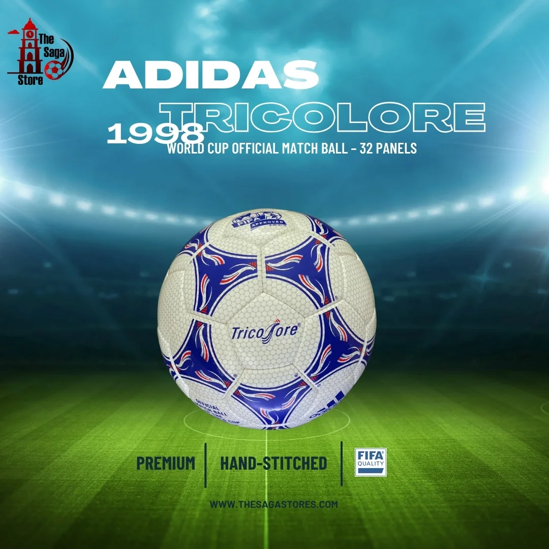 3-1.webp Adidas Tricolore 1998 World Cup Official Match Ball β 32 Panels - Image 1