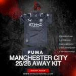 ⚽Puma Manchester City 25/26 Away Kit – Premium Edition