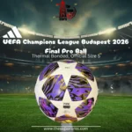 UEFA Champions League Budapest 2026 Final Pro Ball, Made in Sialkot, Official size 5 - Image 2