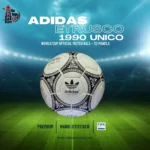 Adidas Etrusco Unico – 1990 FIFA World Cup Legendary Football, Made in Sialkot | Size 5 - Image 2