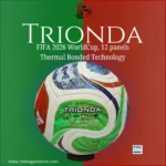 Trionda 2026 FIFA World Cup Ball – 12 Panel Edition, Thermal Bonded | Official Size 5, Made in Sialkot