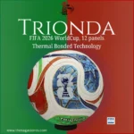 Trionda 2026 FIFA World Cup Ball – 12 Panel Edition, Thermal Bonded | Official Size 5, Made in Sialkot - Image 2