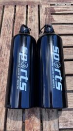 500ml Sports Water Bottle – Leakproof Aluminum Bottle for Gym, Travel & Outdoor | Available in Blue & Black - Image 3