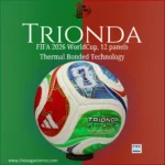 Trionda 2026 FIFA World Cup Ball – 12 Panel Edition, Thermal Bonded | Official Size 5, Made in Sialkot - Image 3