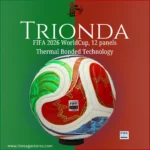 Trionda 2026 FIFA World Cup Ball – 12 Panel Edition, Thermal Bonded | Official Size 5, Made in Sialkot - Image 4