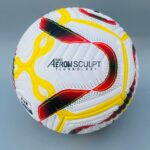 Nike Flight 2025 Premium League Football(RED,YELLOW), Official Size 5, Made in Sialkot - Image 2