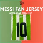 Messi Fan Jersey in new look | Premium Quality - Image 3