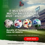MLS SpeedShell Match Balls Bundle (2023–2025) Made in Sialkot