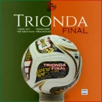 TRIONDA FINAL GOLD – 4 PANEL MATCH FOOTBALL PREMIUM THERMAL BONDED | PROFESSIONAL MATCH FOOTBALL, Official Weight & Size 5 | Made in Sialkot